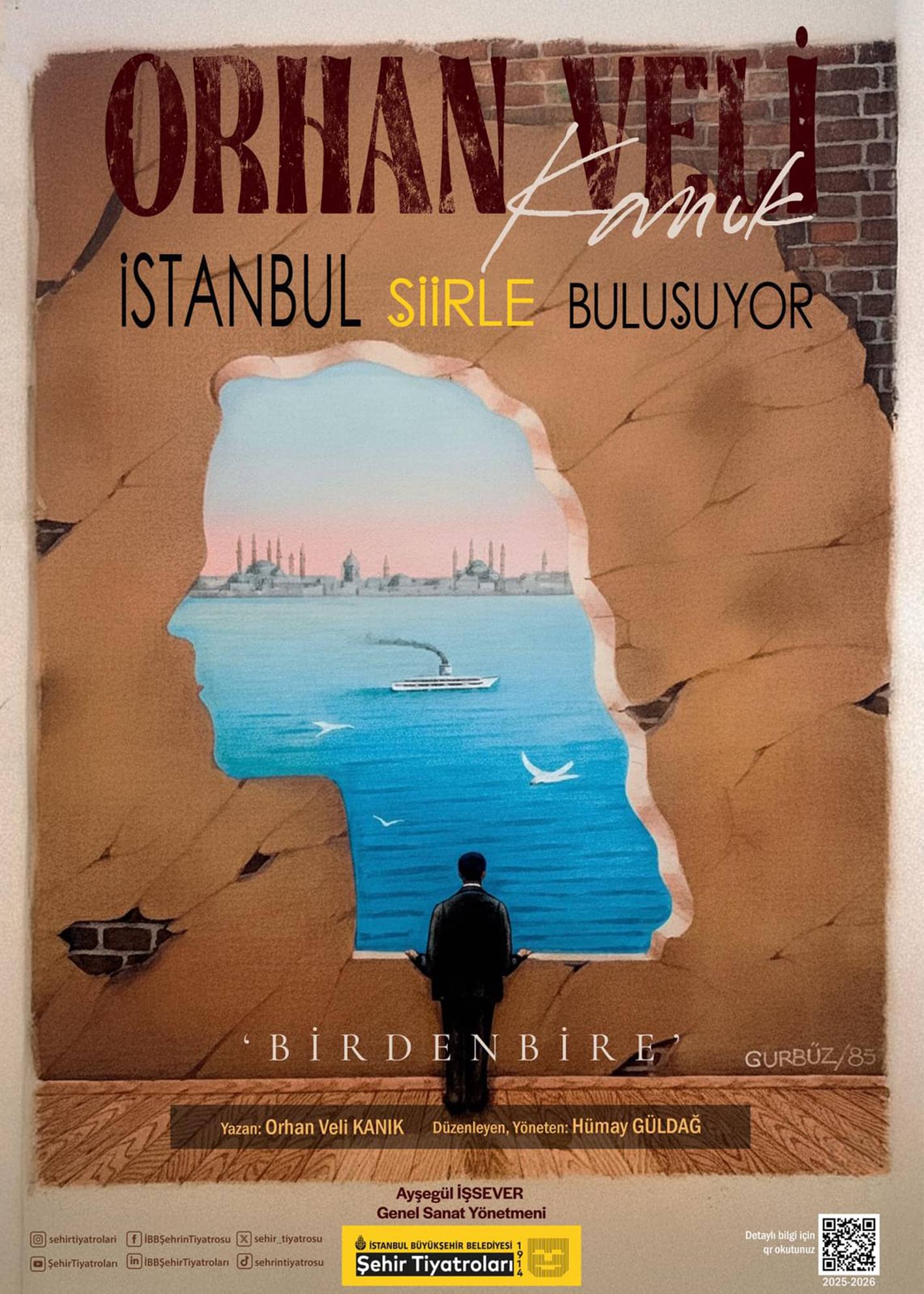 İstanbul Şiirle Buluşuyor: ”Birdenbire” Orhan Veli