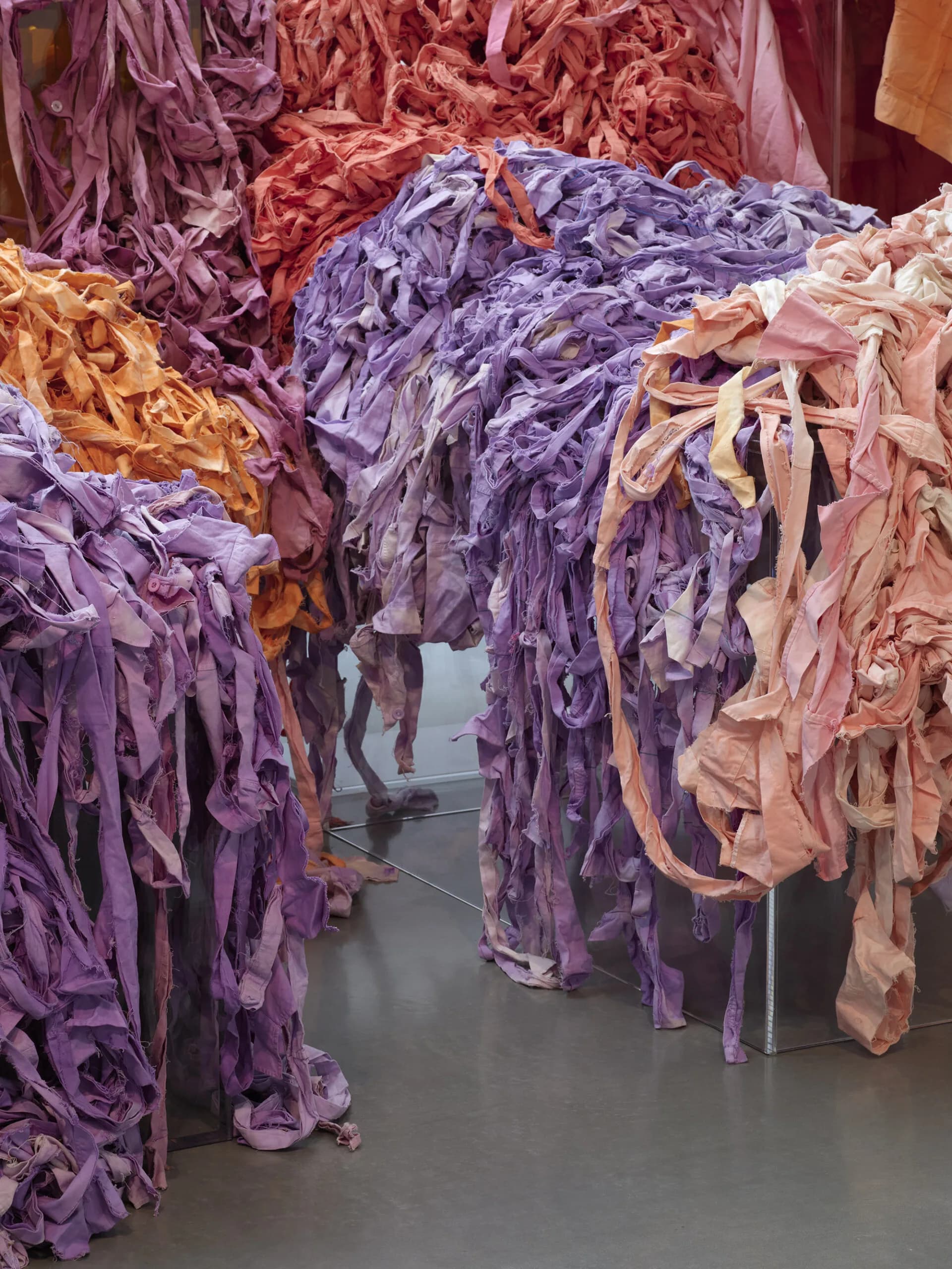 Sheila Hicks. In the thread of love